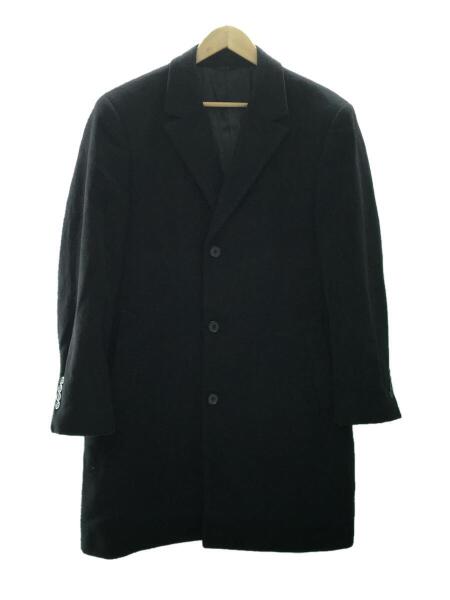 90s CHAPS Ralph laurenウールカシミアチェスターコート黒 CHAPS RALPH LAUREN(チャップスラルフローレン) / チェスターコート/38