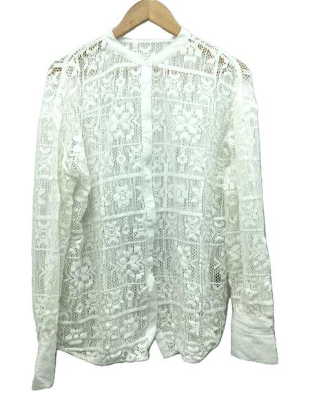 TODAYFUL(トゥデイフル) / 22AW/Block Lace Shirt/FREE/コットン 