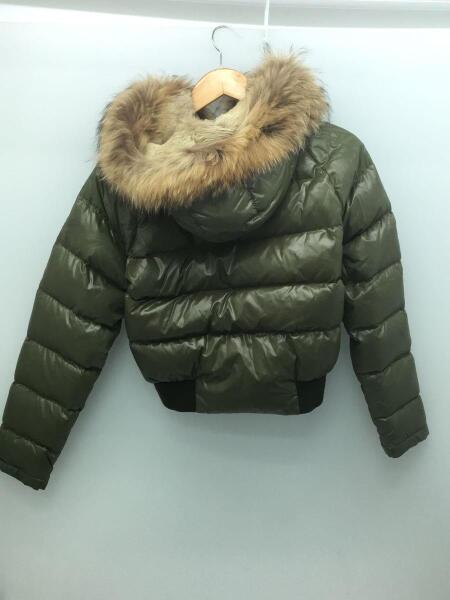 MONCLER / ダウンジャケット/XXS/ナイロン/KHK/無地/45344/91/68950 MONCLER(モンクレール) / ダウンジャケット/--/ナイロン/KHK/無地