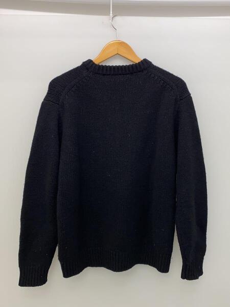 Soe(ソーイ) / 20AW/INTARSIA KNIT FLOWER/1/ウール/BLK/1213-10-001 