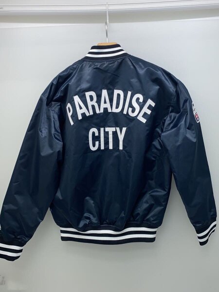 Liberaiders / MAJESTIC STADIUM JACKET/L/ポリエステル/NVY/760092203 Liberaiders(リベレイダース) / スタジャン/L/ポリエステル/NVY