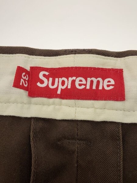 Supreme(シュプリーム) / 24FW Chino Pants/ボトム/32/コットン/BRW 