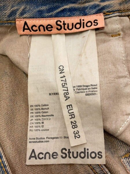 Acne Studios(Acne)(アクネストゥディオズ(アクネ)) / ボトム/32 