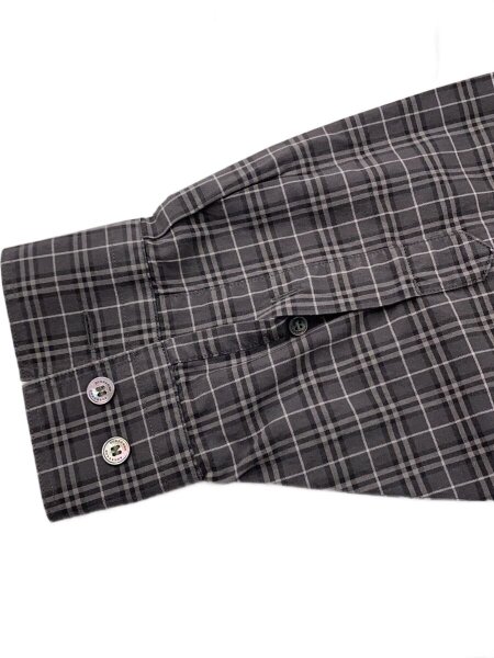 BURBERRY LONDON(バーバリーロンドン) / 長袖シャツ/M/コットン/GRY 
