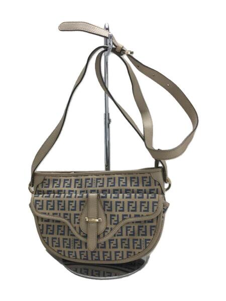 FENDI(フェンディ) / ショルダーバッグ/キャンバス/BEG/2372・8BT088 