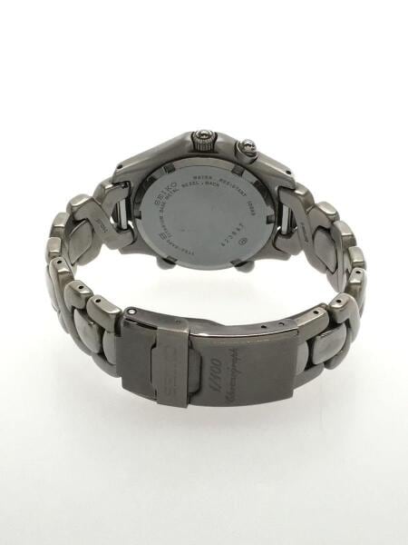SEIKO(セイコー) / クォーツ腕時計/アナログ/チタン/SLV/SS/7T52-6A60 