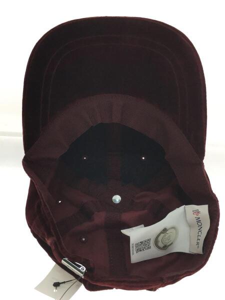 MONCLER(モンクレール) / キャップ/--/ベロア/RED/レディース