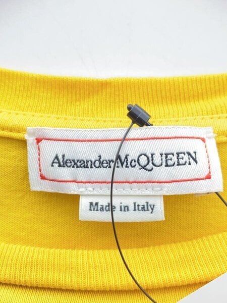 Alexander McQueen / Tシャツ/36/コットン/YLW/659729 Alexander McQueen(アレキサンダーマックイーン) / Tシャツ/36