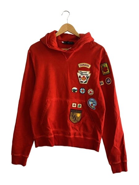 DSQUARED2(ディースクエアード) / パーカー/M/コットン/RED/71GP277 