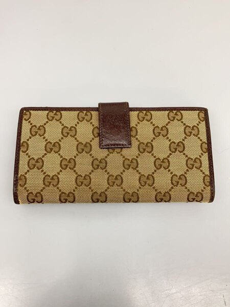 GUCCI(グッチ) / 長財布_GGクリスタル/キャンバス/BRW/レディース