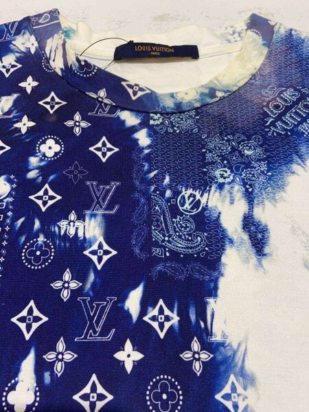 LOUIS VUITTON(ルイヴィトン) / モノグラムバンダナTシャツ/M/コットン 
