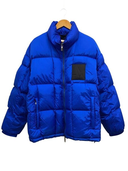 ARMANI EXCHANGE◇ダウンジャケット/--/ポリエステル/BLU/無地 ARMANI 