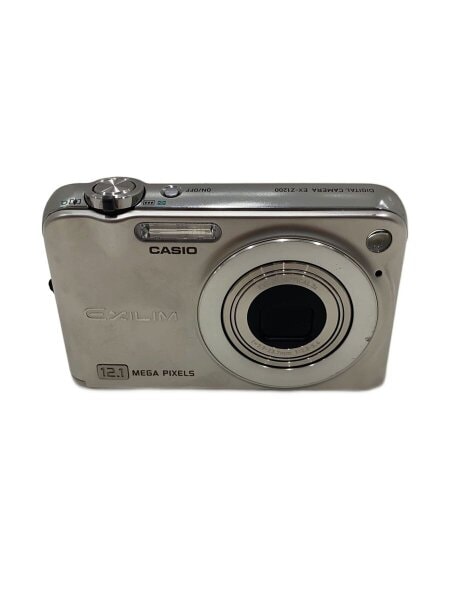 カメラ、光学機器 【F3243】 CASIO EXILIM EX-Z1200 シルバー カシオ