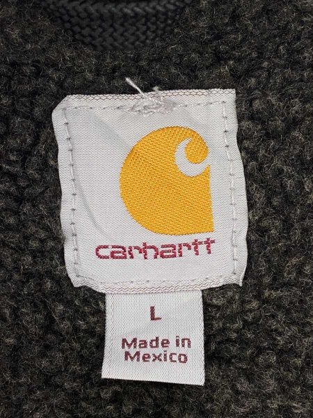 Carhartt(カーハート) / ダックベスト/裏地ボア/L/コットン/GRY/無地