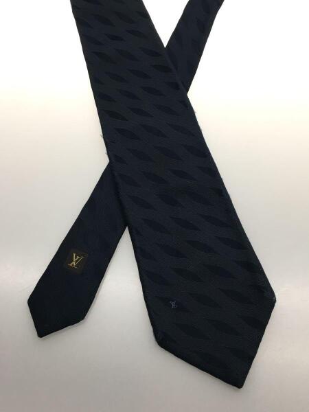 LOUIS VUITTON(ルイヴィトン) / ネクタイ/シルク/NVY/メンズ/擦れ破れ