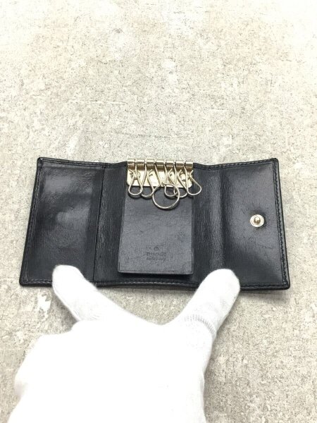 GUCCI(グッチ) / キーケース/レザー/BLK/メンズ/233079/角擦れ使用感
