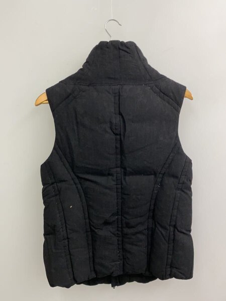 JULIUS / 11-12AW/カウルネックダウンベスト/1/ウール/BLK/無地 JULIUS(ユリウス) / 11-12AW/カウルネックダウンベスト/1/ウール/BLK