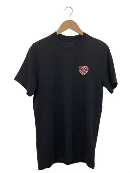 MONCLER(モンクレール) / ハートロゴパッチTシャツ/M/コットン/BLK