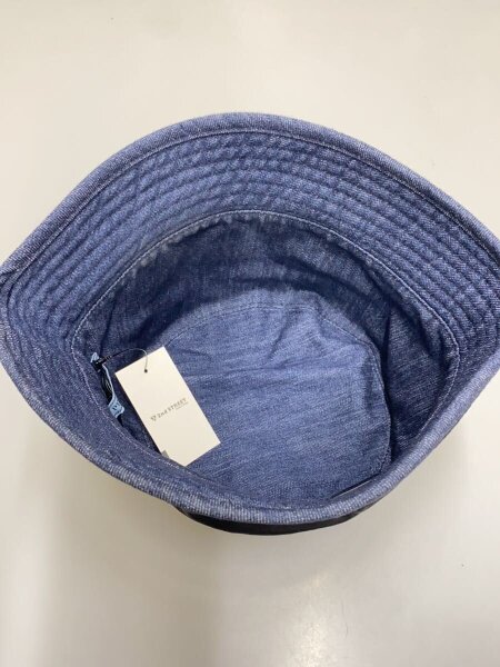 PRADA(プラダ) / デニム切替ハット/S/ナイロン/BLK/レディース | 中古 