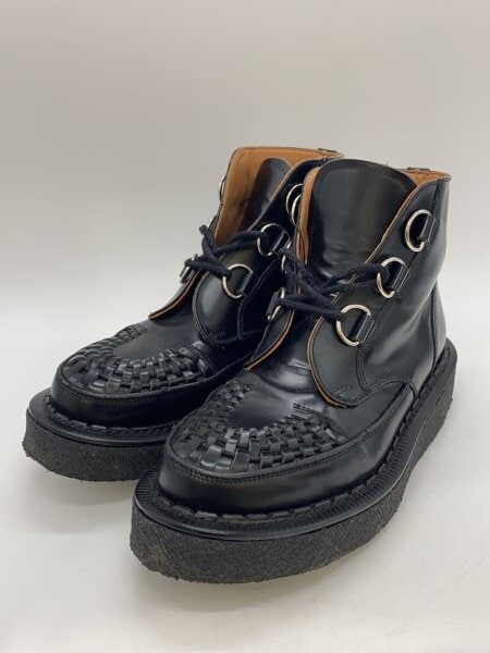GEORGE COX(ジョージコックス) / ラバーソールブーツ/UK5/BLK/レザー