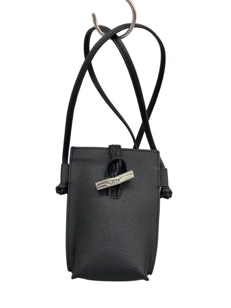 LONGCHAMP(ロンシャン) / ロゾ/ショルダーバッグ/レザー/BLK/無地 
