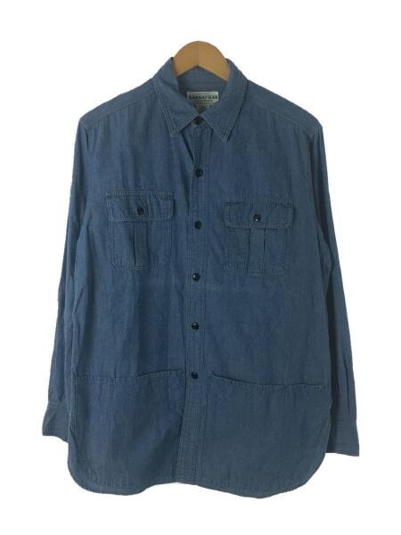 SASSAFRAS / 長袖シャツ/S/コットン/IDG SASSAFRAS(ササフラス) / 長袖シャツ/S/コットン/IDG | 古着の販売