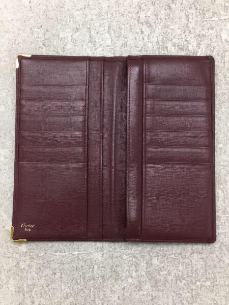 Cartier / 長財布/レザー/BRD/レディース/マストライン Cartier(カルティエ) / マストライン/二つ折り長財布/レザー/BRD