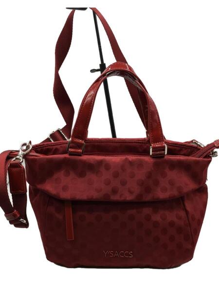 Y saccs イザック 2wayショルダーバッグ ナイロン RED ドット 中古品の販売・通販なら