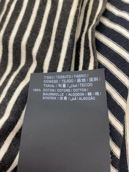 SAINT LAURENT(サンローラン) / Tシャツ/M/コットン/BLK/ボーダー/JP53