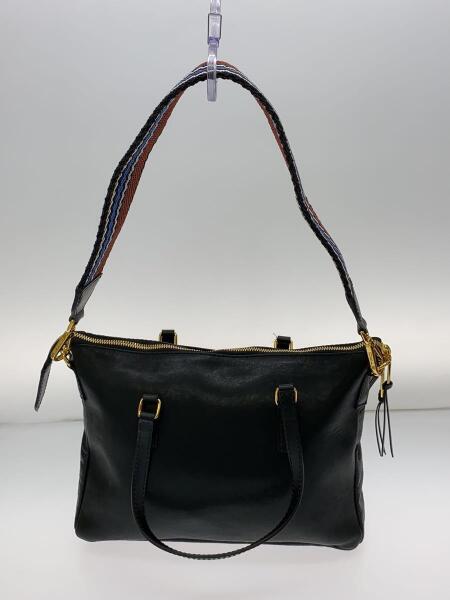 ETRO(エトロ) / 2wayショルダーバッグ/トートバッグ/レザー/BLK 