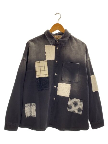 MARNI([イリョウ/フクショク]マルニ) / 23AW/パッチワークデニムシャツ 