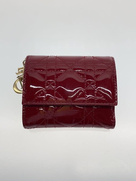 Christian Dior(クリスチャンディオール) / 3つ折り財布/エナメル/BRD 