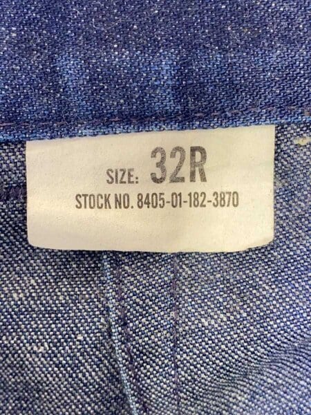 US.NAVY / ブーツカットパンツ/32/デニム/IDG/8405-01-182-3870 US.NAVY(ユーエスネイビー) / ブーツカットパンツ/32/コットン/IDG