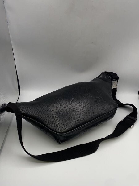 GUCCI(グッチ) / ウエストバッグ/レザー/BLK/総柄/645093 525040