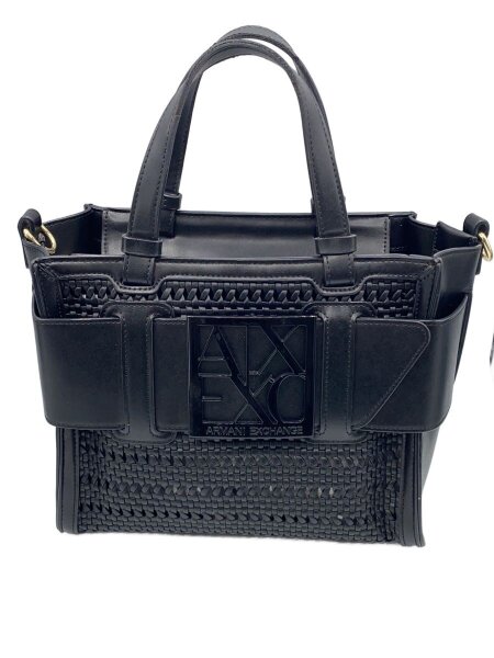 EMPORIO ARMANI(エンポリオアルマーニ) / ショルダーバッグ/レザー/BLK 