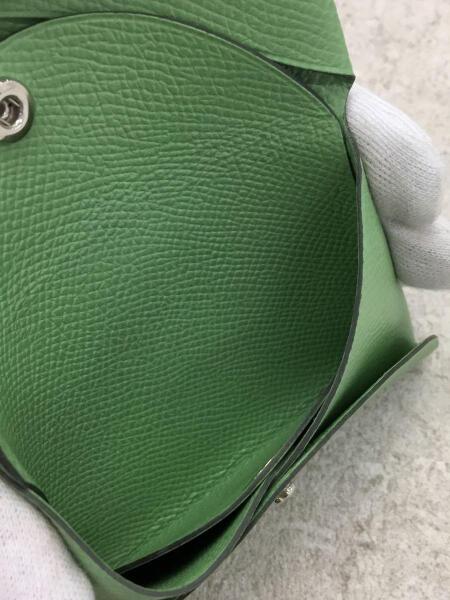 ル ヴァンキャトル/コインケース/レザー/GRN/無地