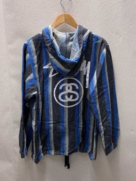 STUSSY(ステューシー) / メキシカンパーカー/M/コットン/BLU 