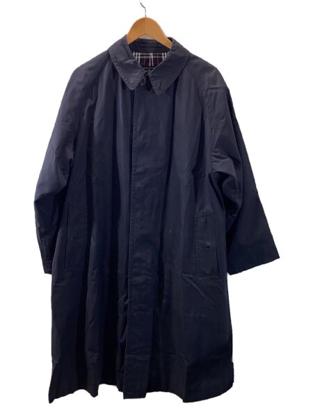 BURBERRYS(バーバリーズ) / 90s/ステンカラーコート/コットン/BLK/無地 
