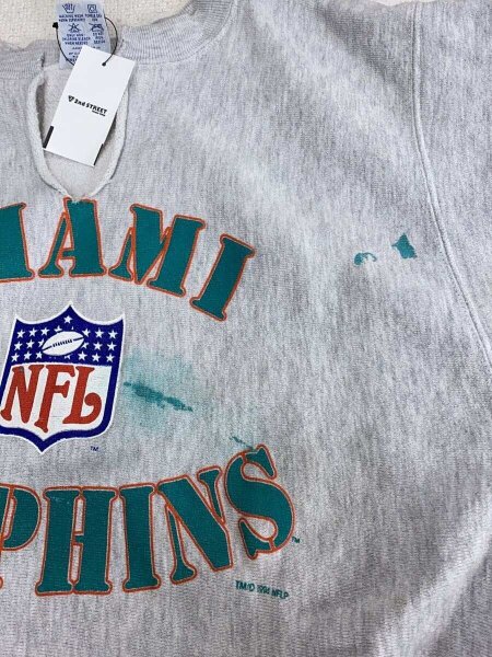 Champion(チャンピオン) / 90s/REVERSE WEAVE/メキシコ製/NFL/ラバー 