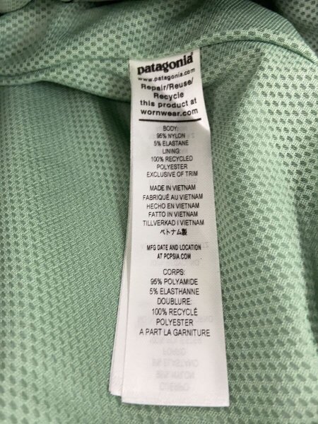 patagonia(パタゴニア) / ジャケット/S/ナイロン/GRN/無地/28153SP23