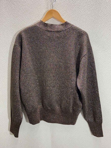 XANDER ZHOU(ザンダーゾウ) / 23AW/グリッターカーディガン 