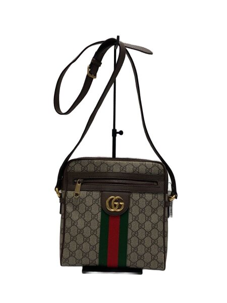 GUCCI(グッチ) / ショルダーバッグ/PVC/CML/総柄/547926 520981 