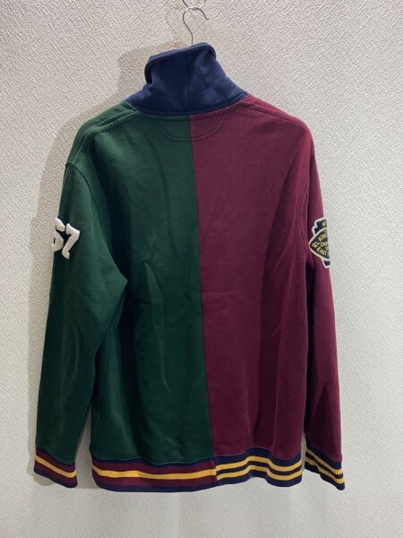 カーディガンショール Ralph lauren パッチワーク カーディガン メンズ