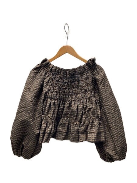willfully(ウィルフリー) / volume sleeve shirring hem tiered BL 