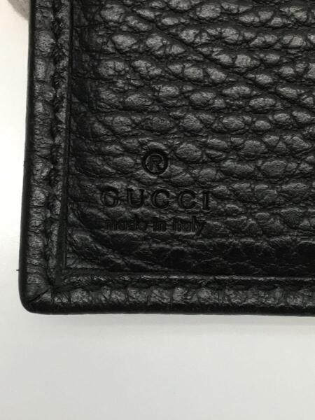 GUCCI(グッチ) / 2つ折り財布/レザー/ブラック/レディース/GG