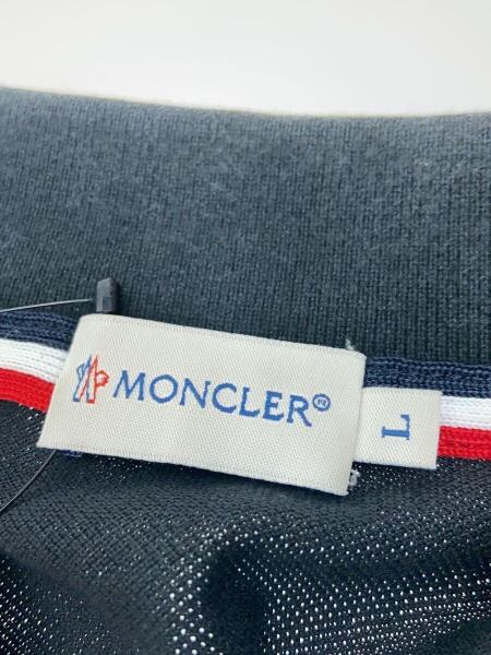 MONCLER ポロシャツ 未使用に近い MONCLER(モンクレール) / ポロシャツ/L/コットン/BLK/121-091-83455-00