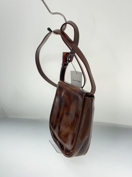 PRADA(プラダ) / ショルダーバッグ/ブラウン/無地/パテントレザー