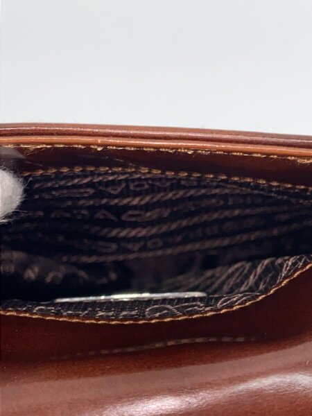 PRADA(プラダ) / ショルダーバッグ/ブラウン/無地/パテントレザー