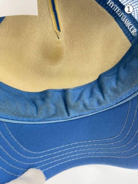 HYSTERIC GLAMOUR(ヒステリックグラマー) / キャップ/--/エナメル/BLU