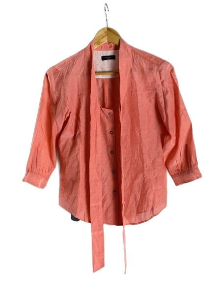 Paul Smith(ポールスミス) / 7分袖ブラウス/38/コットン/PNK/ドット 